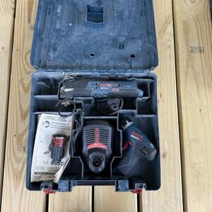 Bosch PS50 12Volt Max Multi-X Oscillating Tool Set w/ 2 Batteries Ch (PD7010092)